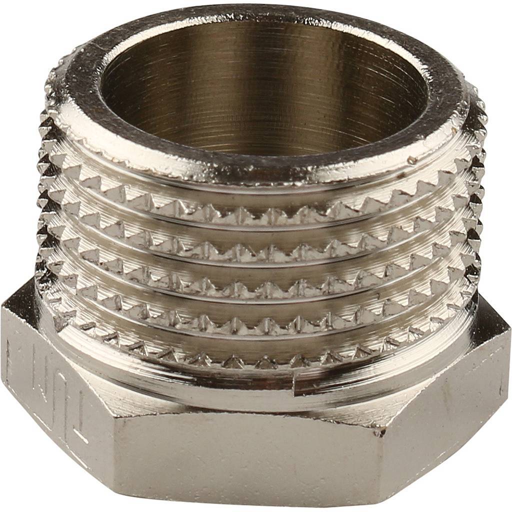 Футорка TIEMME НВ 3/4-1/2 никель, 1500148