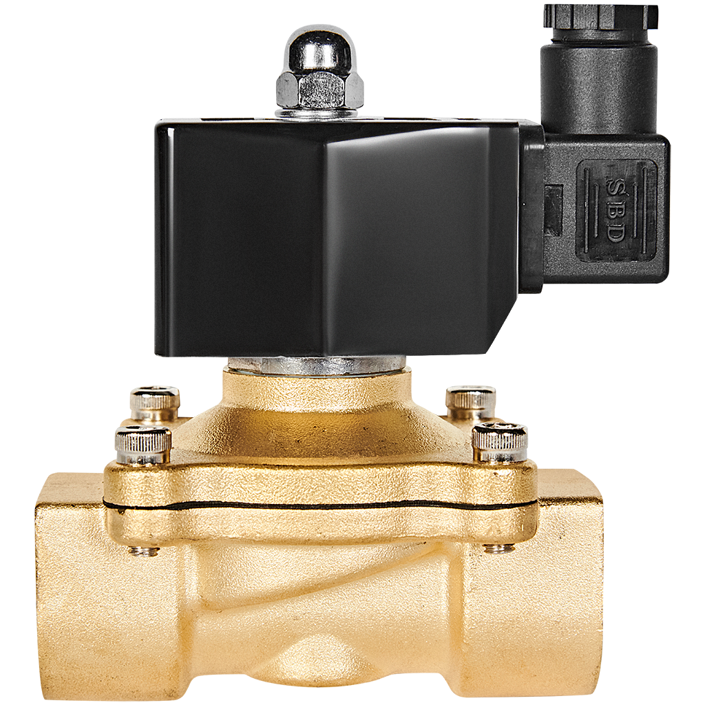 STOUT Клапан соленоидный (электромагнитный) прямого действия НЗ 24В G1 SSV-0010-024025