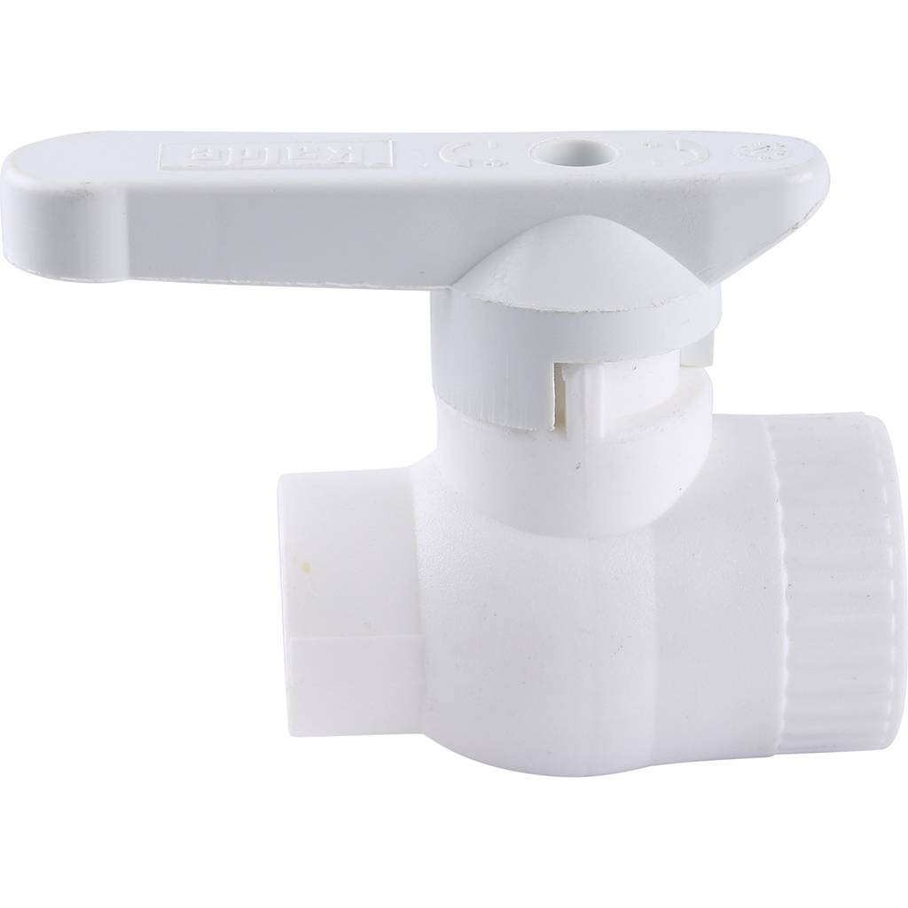 Кран шаровой Kalde комбинированный (внутр.резьба, 20х1/2 ), 3242-vlb-200b04