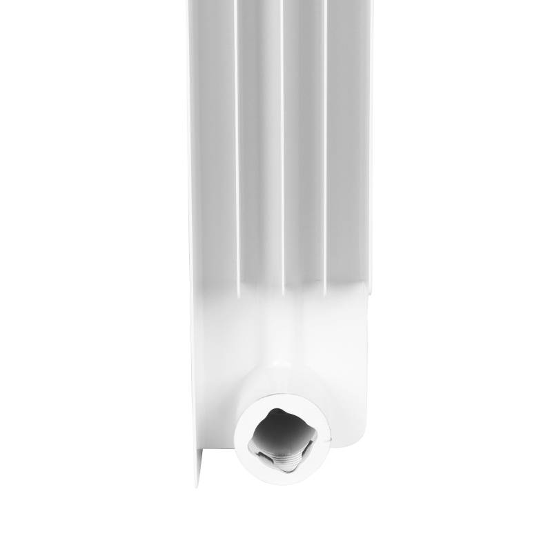 Радиатор биметаллический STOUT STYLE 500 8 секций боковое подключение (белый RAL 9010)