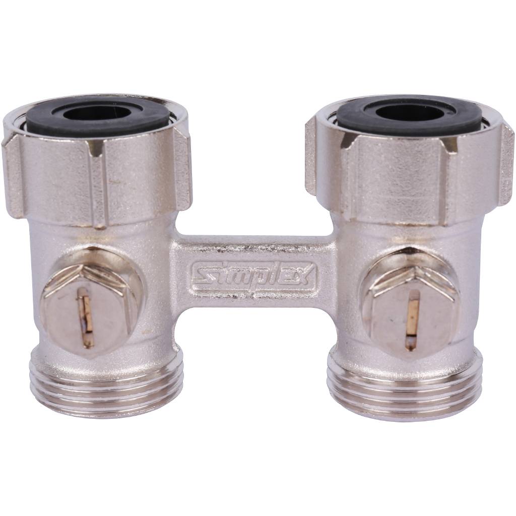 Узел нижнего подключения Meibes Тип D2/50 прямой, 3/4 BPx3/4 HP Exclusive line, F10014