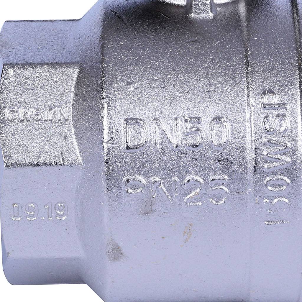 Кран шаровой BUGATTI Oregon (ручка-рычаг алюминий) внут-внут резьба 2, 03000193