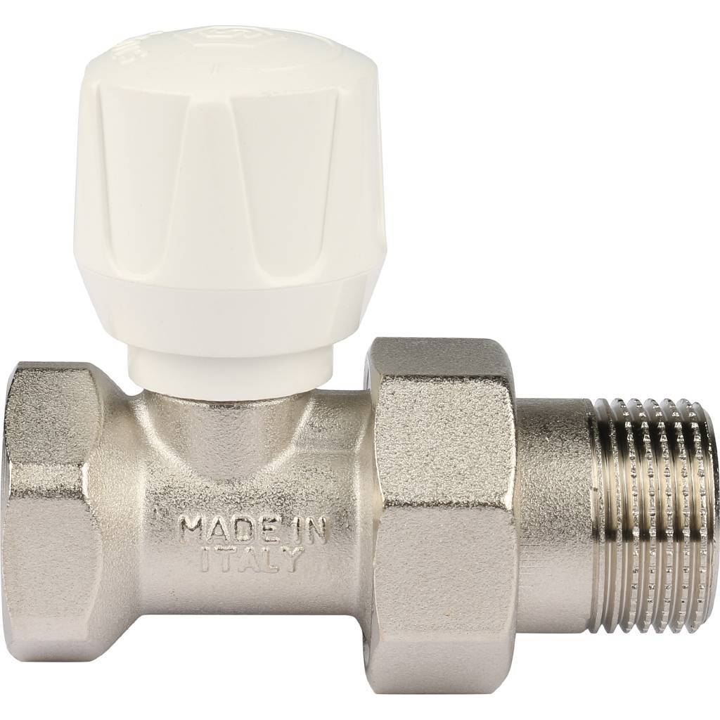 Клапан ручной терморегулирующий STOUT SVR прямой 3/4, SVR-2122-000020