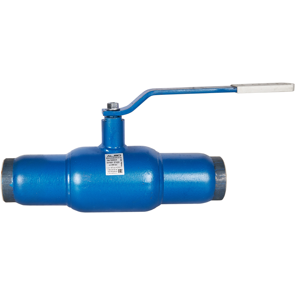 Кран шаровой ALSO КШПП RS Ду65 Ру 2,5 МПа из Ст.09Г2С (L-370)