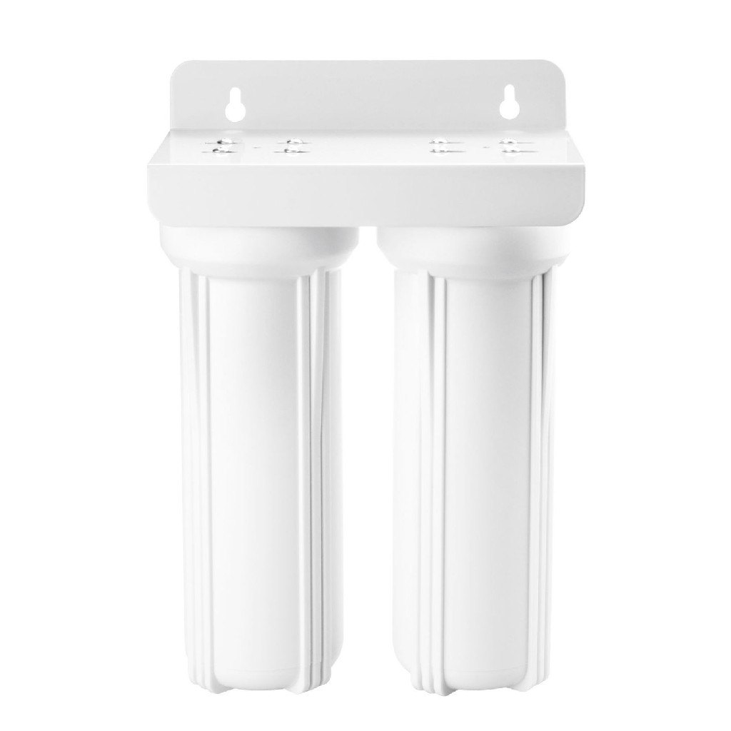 Корпус магистральный Гейзер С26 двойной 10SL 1/2 белый, 50796