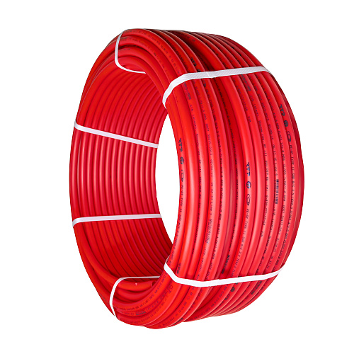 Труба PERT 16х2,0х100, красный, РТП