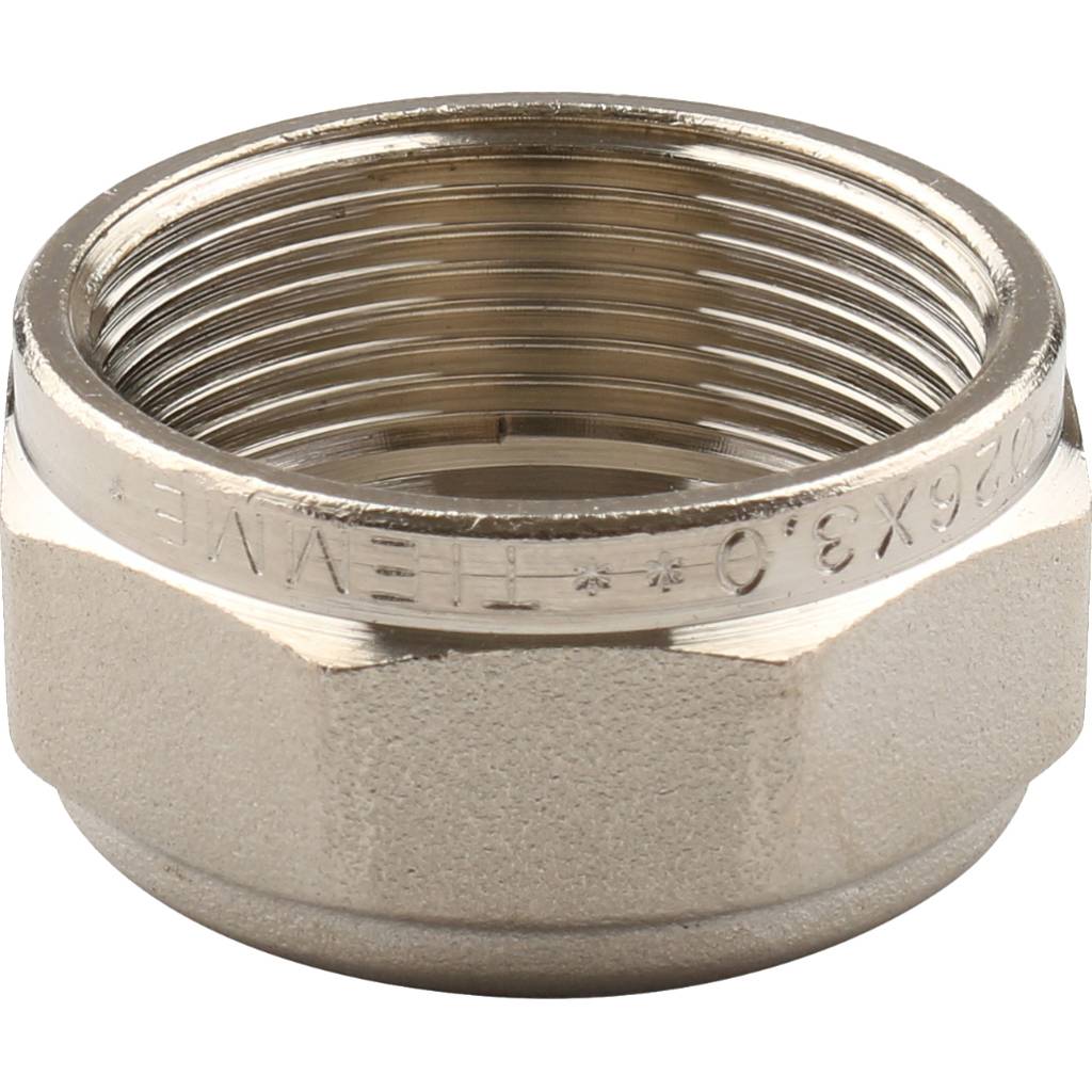 Угольник TIEMME 90° (26х3.0) для металлопластиковых труб винтовой, 1600019