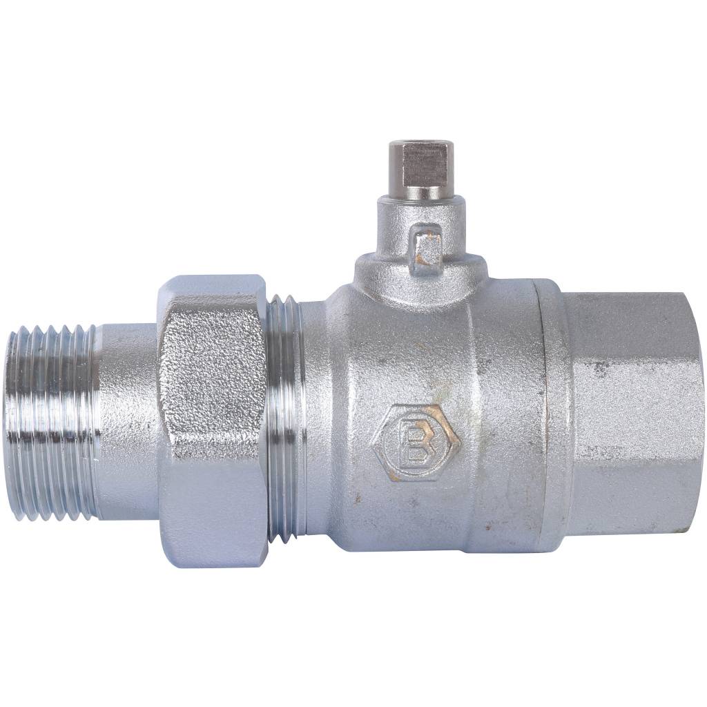 Шаровой 2-ходовой зональный клапан STOUT НВ 1*1
