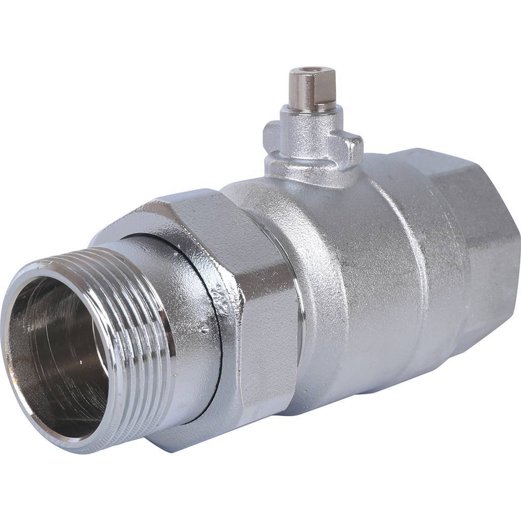Шаровой 2-ходовой зональный клапан STOUT НВ 1 1/4*1 1/4