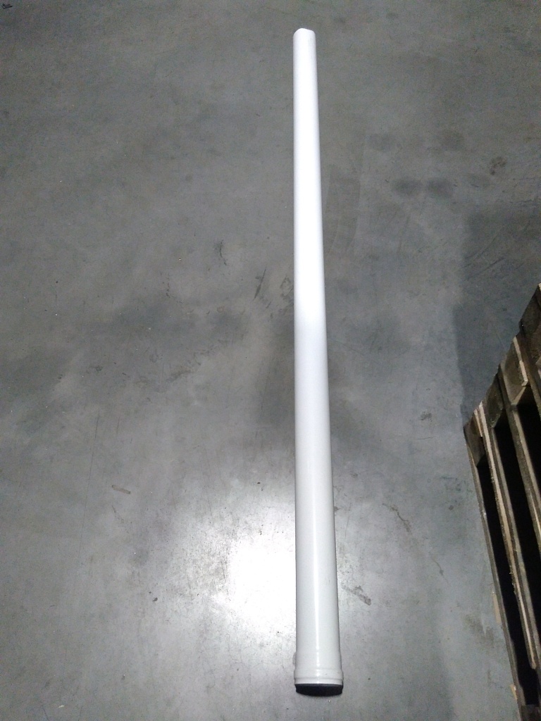 Уцененный товар (потертости, вмятина): *SCA-0080-002000 STOUT Элемент дымохода DN80 труба 2000 мм п/м