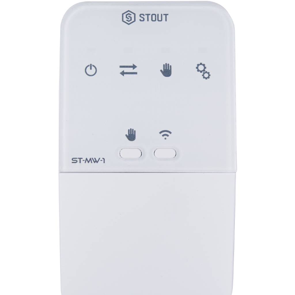 Беспроводной комнатный двухпозиционный регулятор STOUT ST-295v2, белый, STE-0101-029521