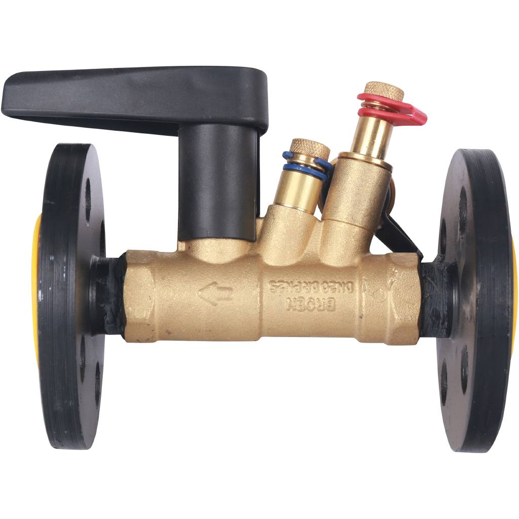 Клапан балансировочный БРОЕН Venturi FODRV DN 020 PN 16 ручной фланцевый с дренажем, 754465