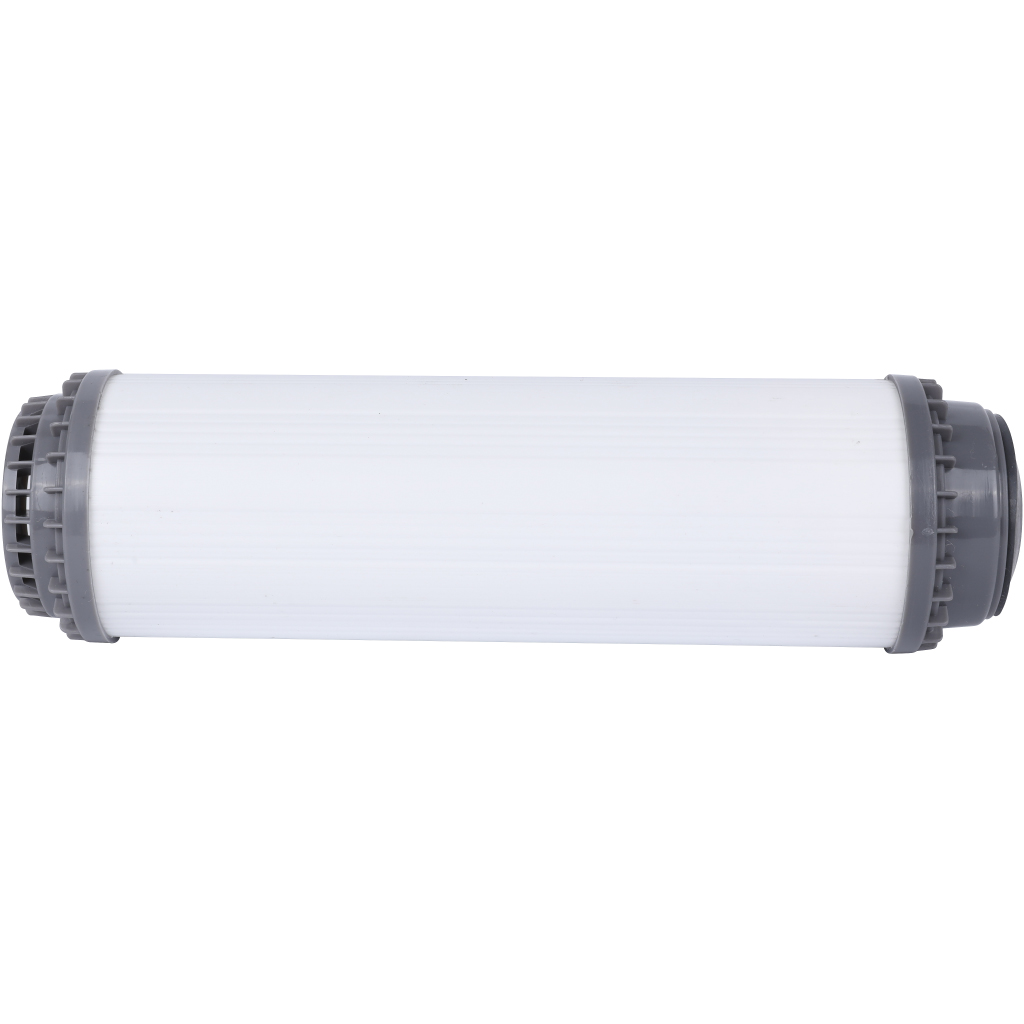 Картридж AquaFilter 10” с гранулированным кокосовым углём и гранулами полипроп.волокна, 10SL, FCCA