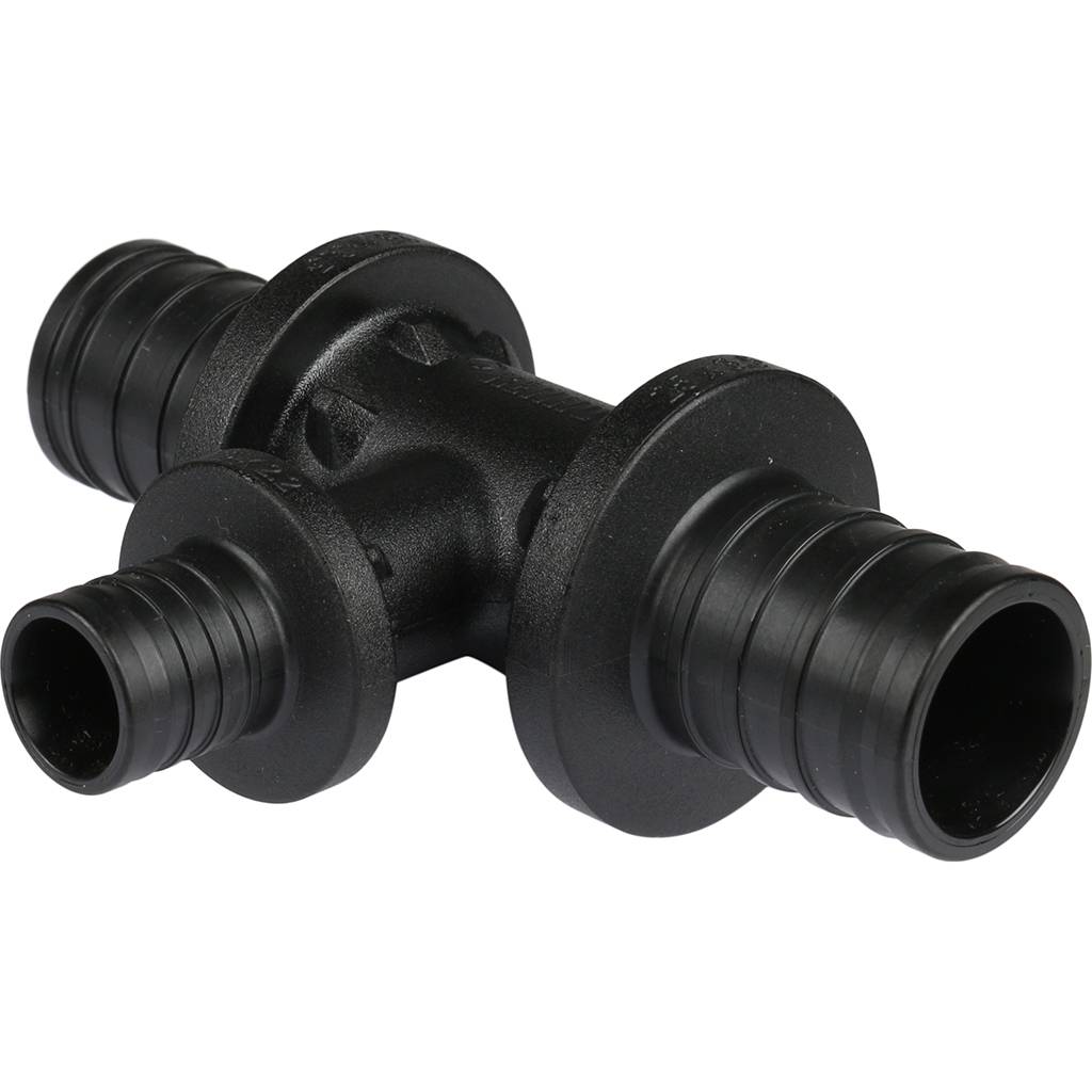 Тройник РЕХАУ RAUTITAN с уменьшенным боковым проходом 25-16-25 PX, 11600621001