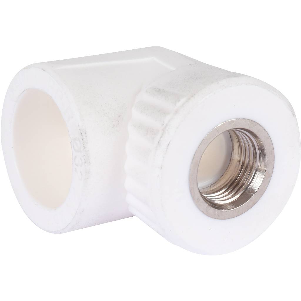 Угольник Kalde с внутренней резьбой 32x1/2 для полипропиленовых труб под сварку