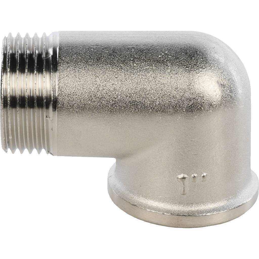 Угольник STOUT НВ никелированный 1, SFT-0012-000001