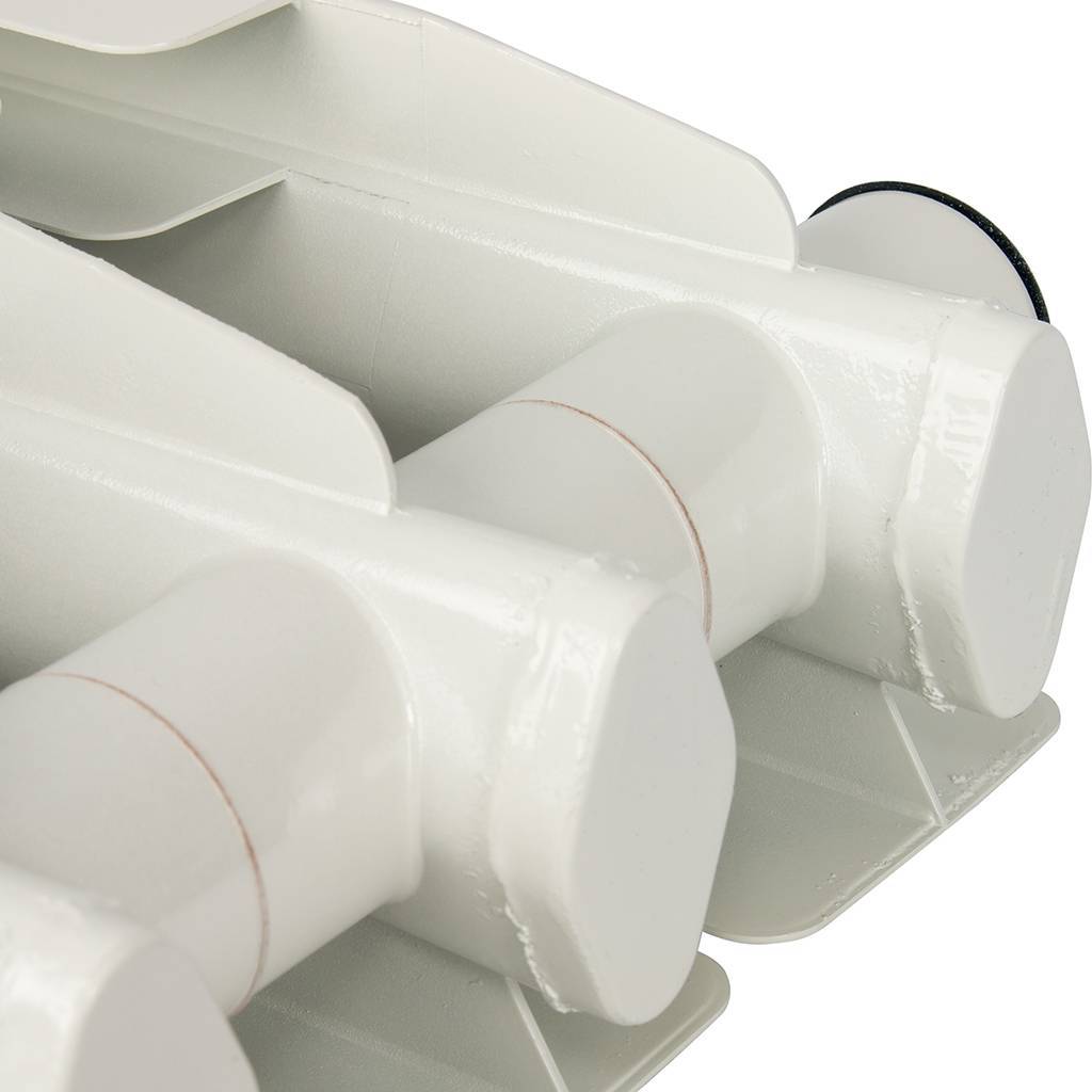 Радиатор алюминиевый Global VOX EXTRA 350 8 секций боковое подключение (белый RAL 9010), 83540