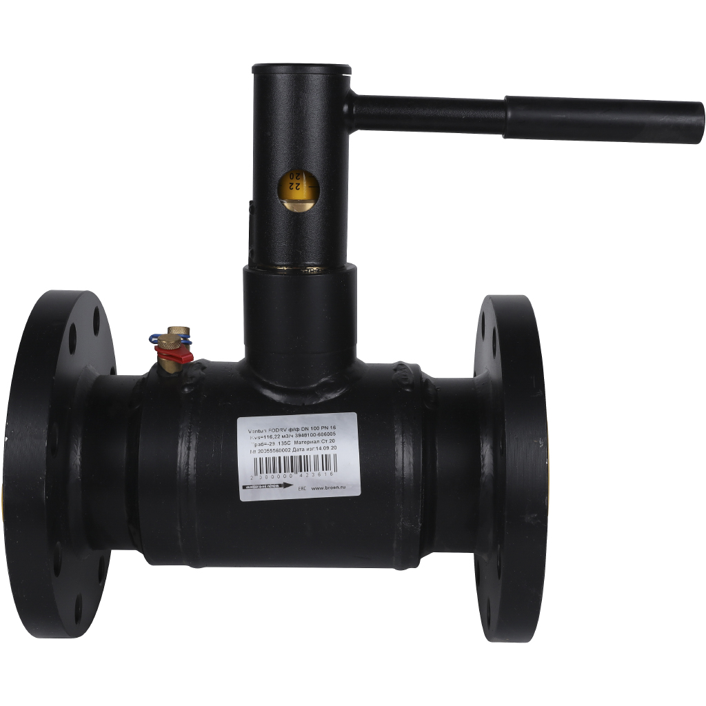 Клапан балансировочный БРОЕН Venturi FODRV DN 100 PN 16 ручной фланцевый в комплекте с рукояткой, 583676