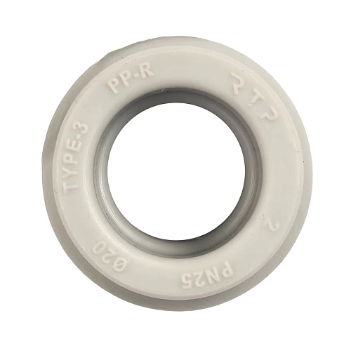 Муфта переходная PPR внутреннее/наружное присоединение  32х20, PN25 серый, РТП