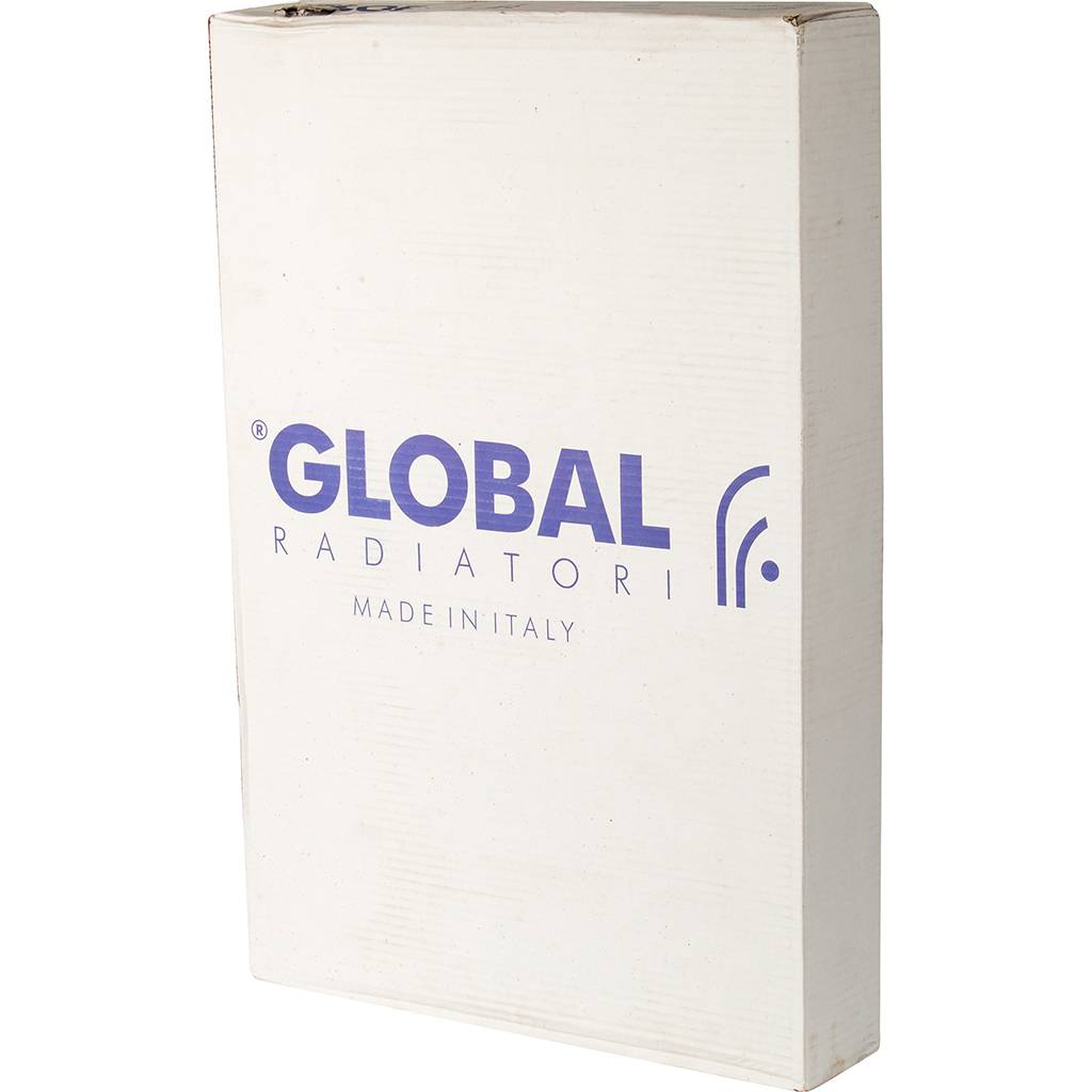 Радиатор алюминиевый Global VOX EXTRA 350 8 секций боковое подключение (белый RAL 9010), 83540