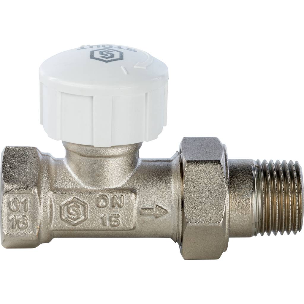 Клапан термостатический STOUT прямой 1/2, SVT-0001-000015