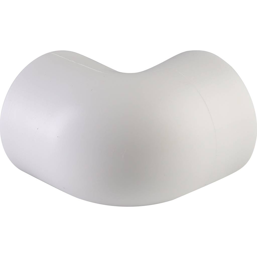 Угольник Политэк d=25 90* для полипропиленовых труб под сварку (цвет белый), 9000000325