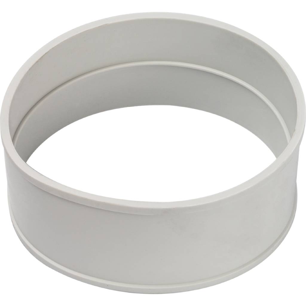 Элемент дымохода STOUT для соединения труб DN60/100, м/м соед. муфта с уплотнен,хомут с муфтой EPDM в комплекте.(с лого.), SCA-6010-000002