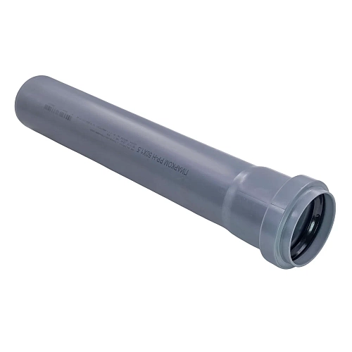 Труба ПИАРКОМ ВК ПП 50х1,5х250,серый