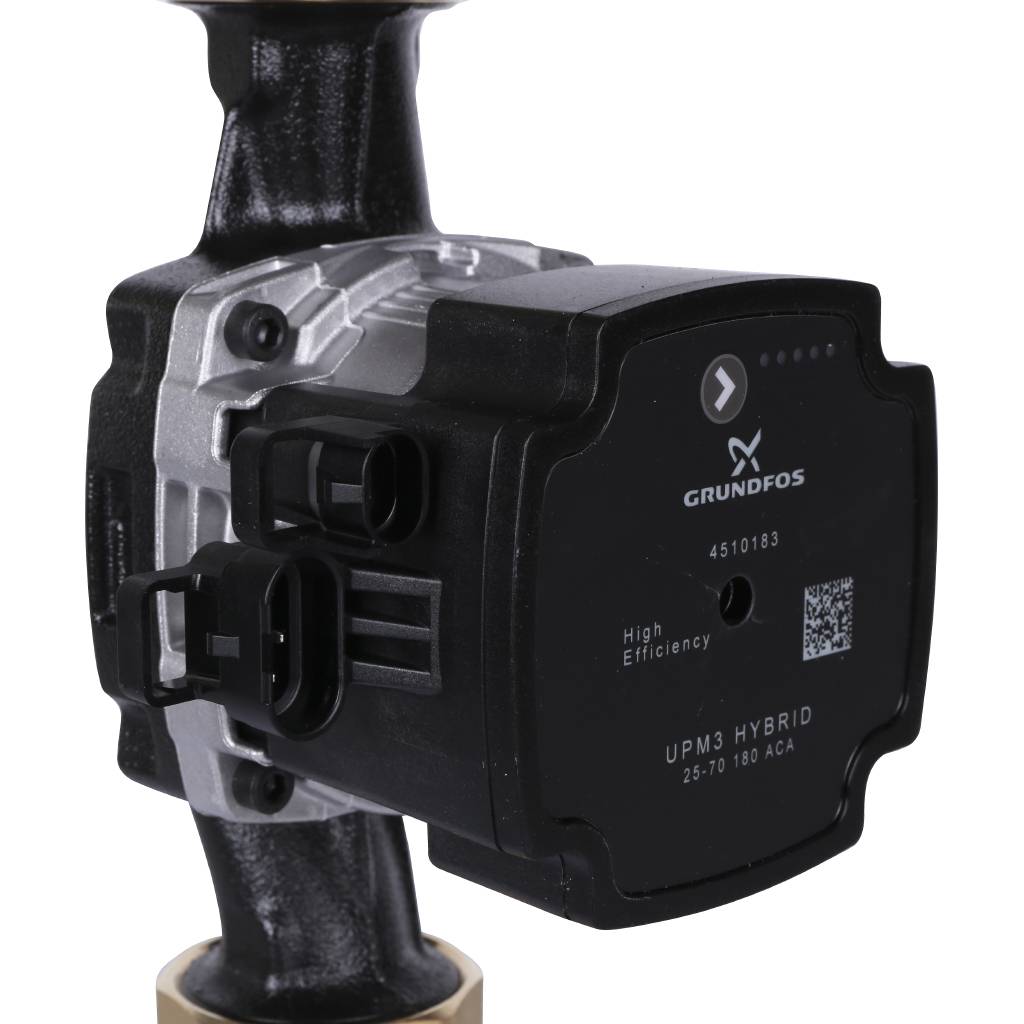 Группа насосная Meibes, поколение 8, UK с нас. Grundfos UPM3 Hybrid 25-70* , прямой контур, 1