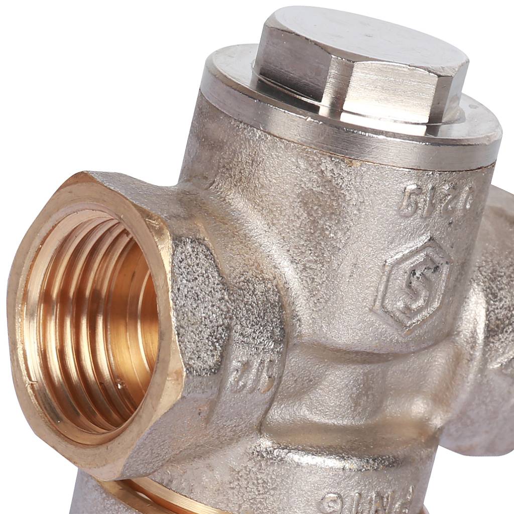 STOUT  Редуктор давления PN16 вн/вн 1/2  без подкл. манометра