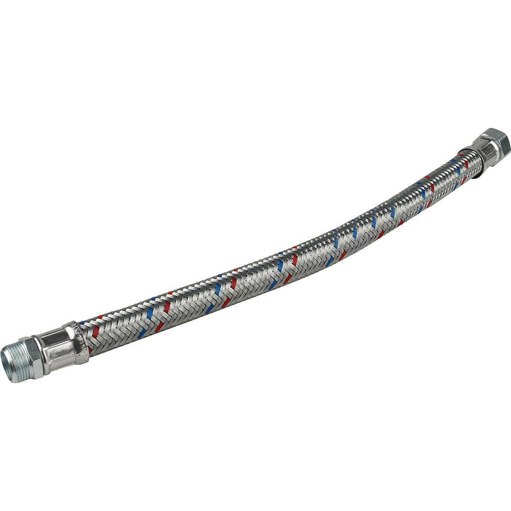 Гибкая подводка для воды STOUT НР 3/4 х ВР 3/4, длина 500 мм, SHF-0205-182020