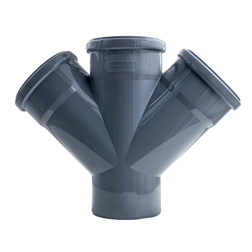 Крестовина одноплоскостная ВК ПП 110/110/110х45, серый,РТП