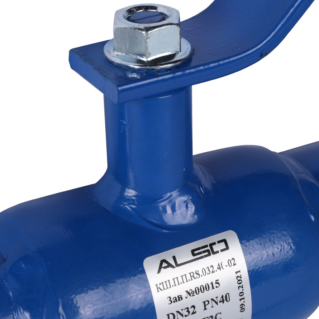Кран шаровой ALSO RS Ду32 Ру 4,0 МПа из Ст.09Г2С (L-260), КШ.П.П.RS.032.40-02