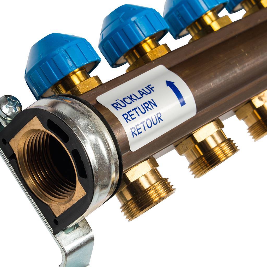 Коллектор для теплых полов Watts HKV-11, 10004190