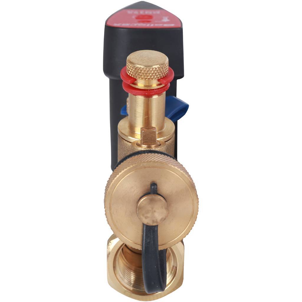 Клапан балансировочный БРОЕН Venturi FODRV DN 015 PN 25 ручной резьбовой с дренажем