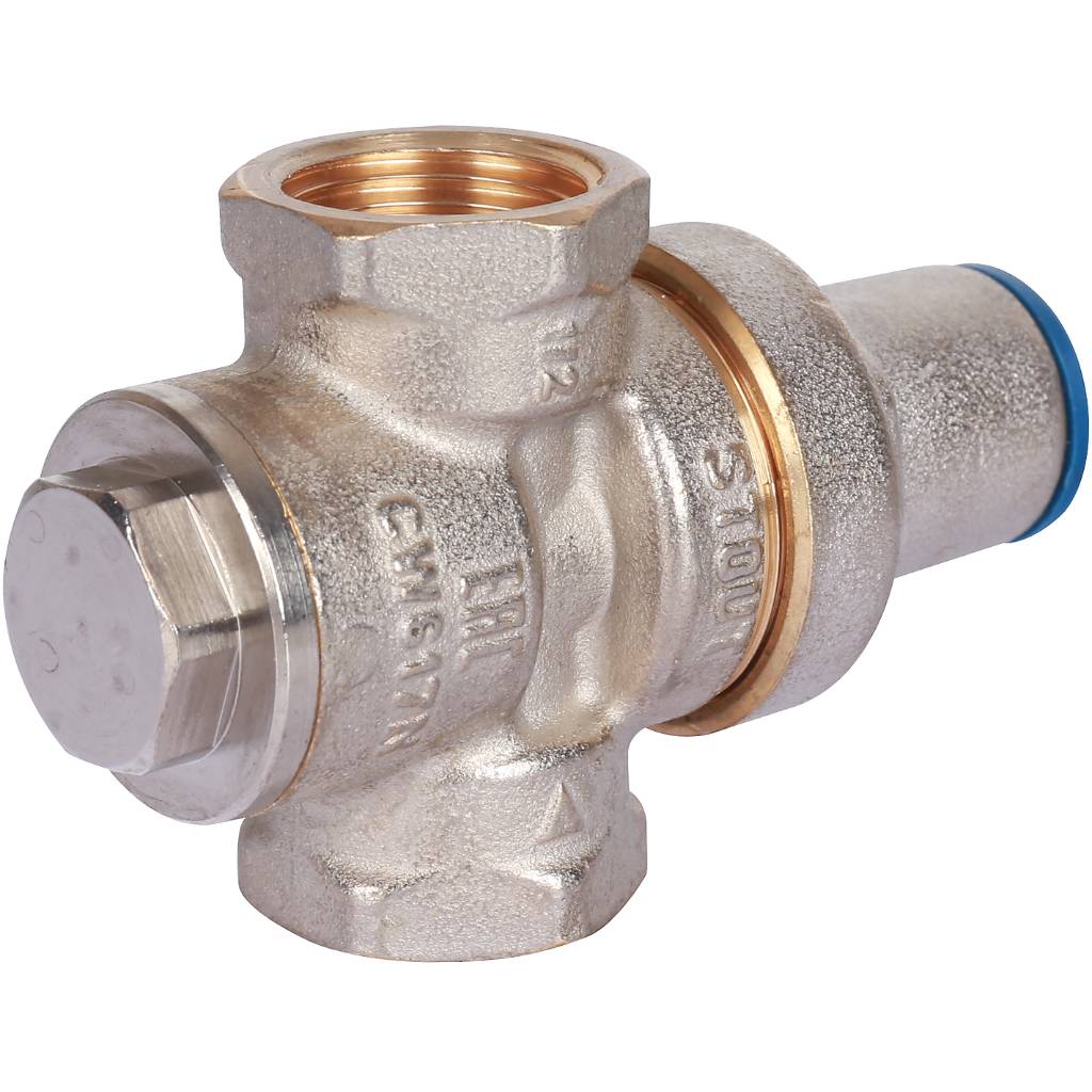 STOUT  Редуктор давления PN16 вн/вн 1/2  без подкл. манометра, SVS-1009-000015