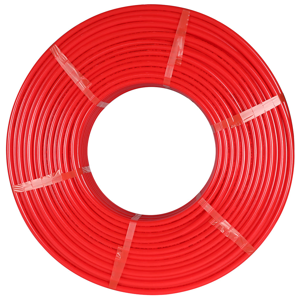 Труба из сшитого полиэтилена GENERAL FITTINGS с кислородным слоем, красная PEX-a 16х2,0 (бухта 200 метров), TB0030R160020B