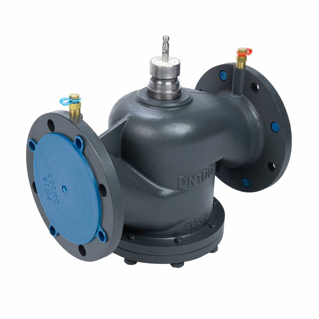 Комбинированный балансировочный клапан Ридан AQF-R DN200, с ниппелями, фланцевый, 003Z1907R