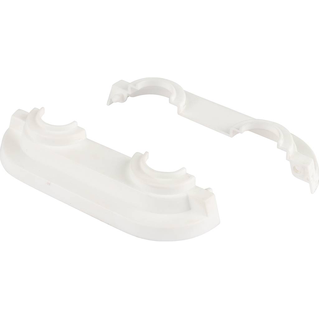 РЕХАУ RAUTITAN Декоративная накладка для 2 мет. трубок Дн 15мм, 12686741001