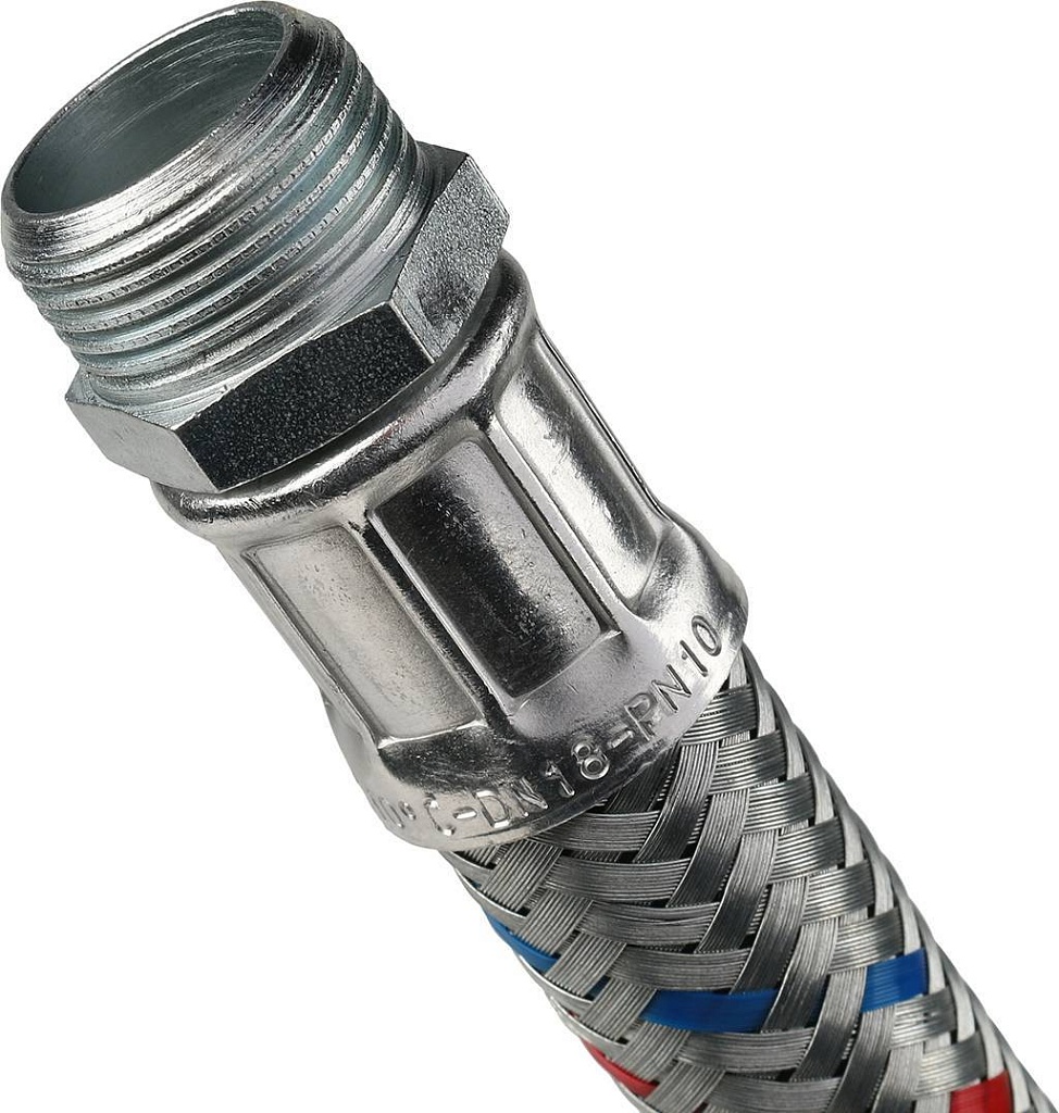 Гибкая подводка для воды STOUT НР 3/4 х ВР 3/4, длина 400 мм, SHF-0204-182020