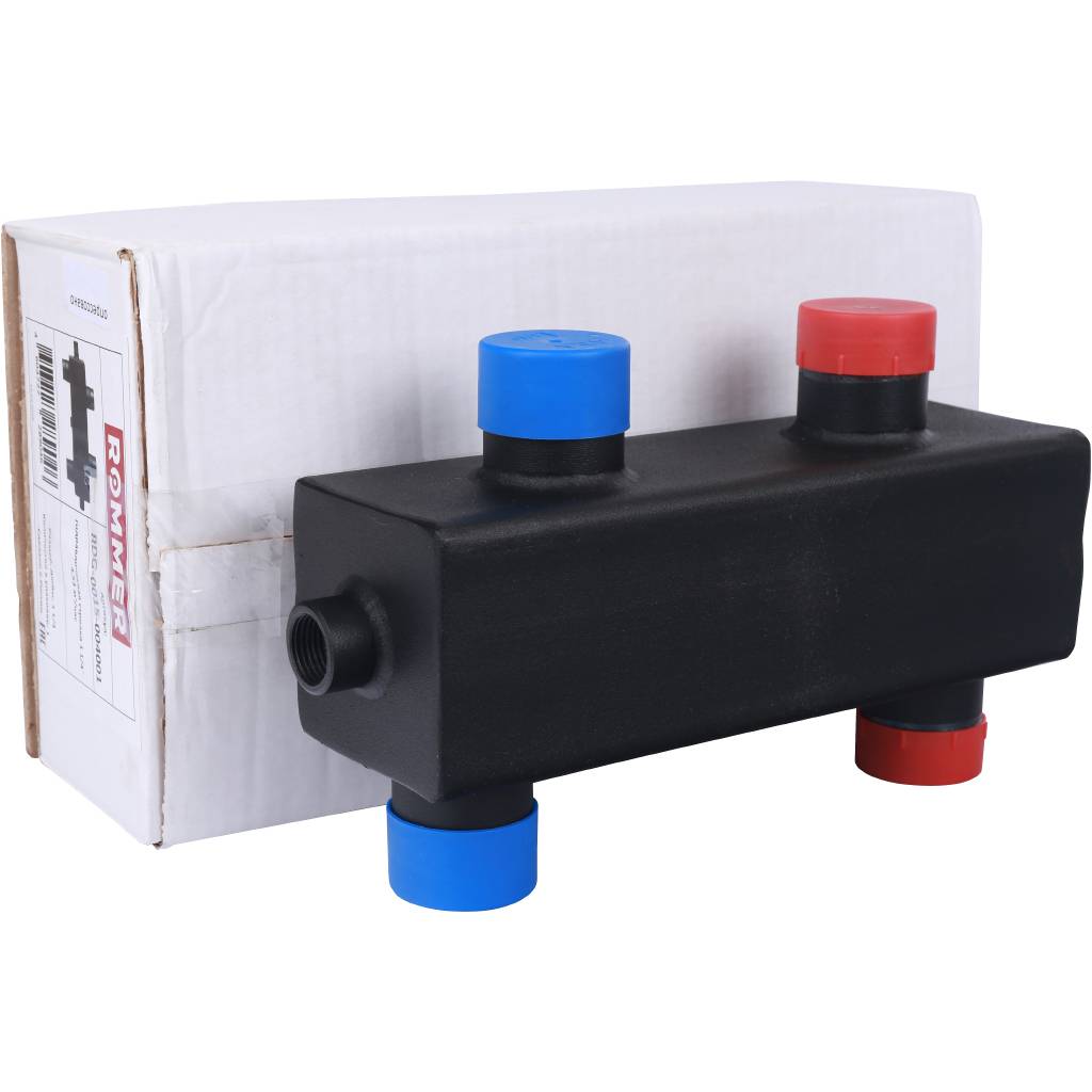 Гидравлическая стрелка ROMMER RDG-0015 1 1/4, 4,53 м3/час RDG-0015-004001