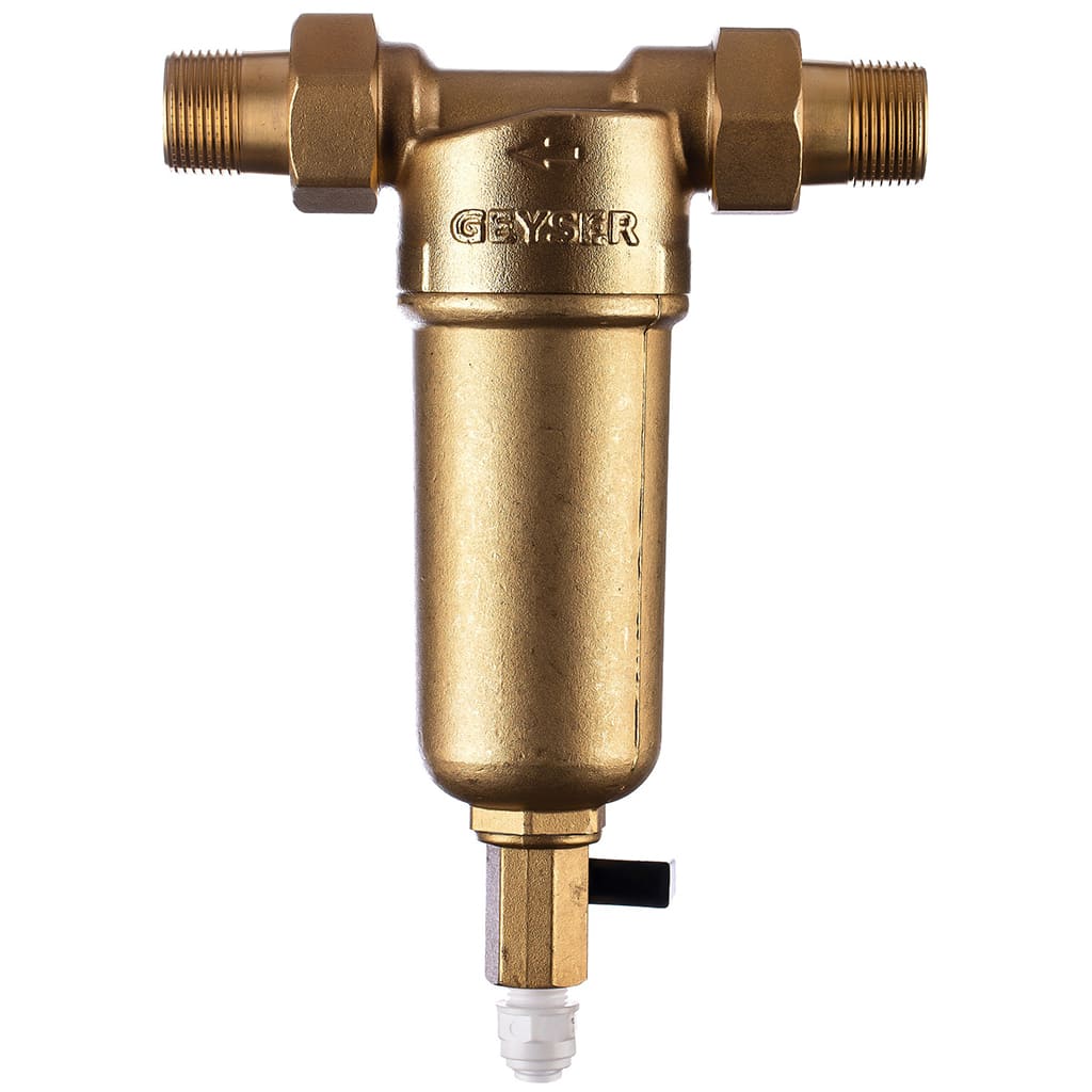 Фильтр самопромывной Гейзер-Бастион 121 3/4 для горячей воды d60, 32669