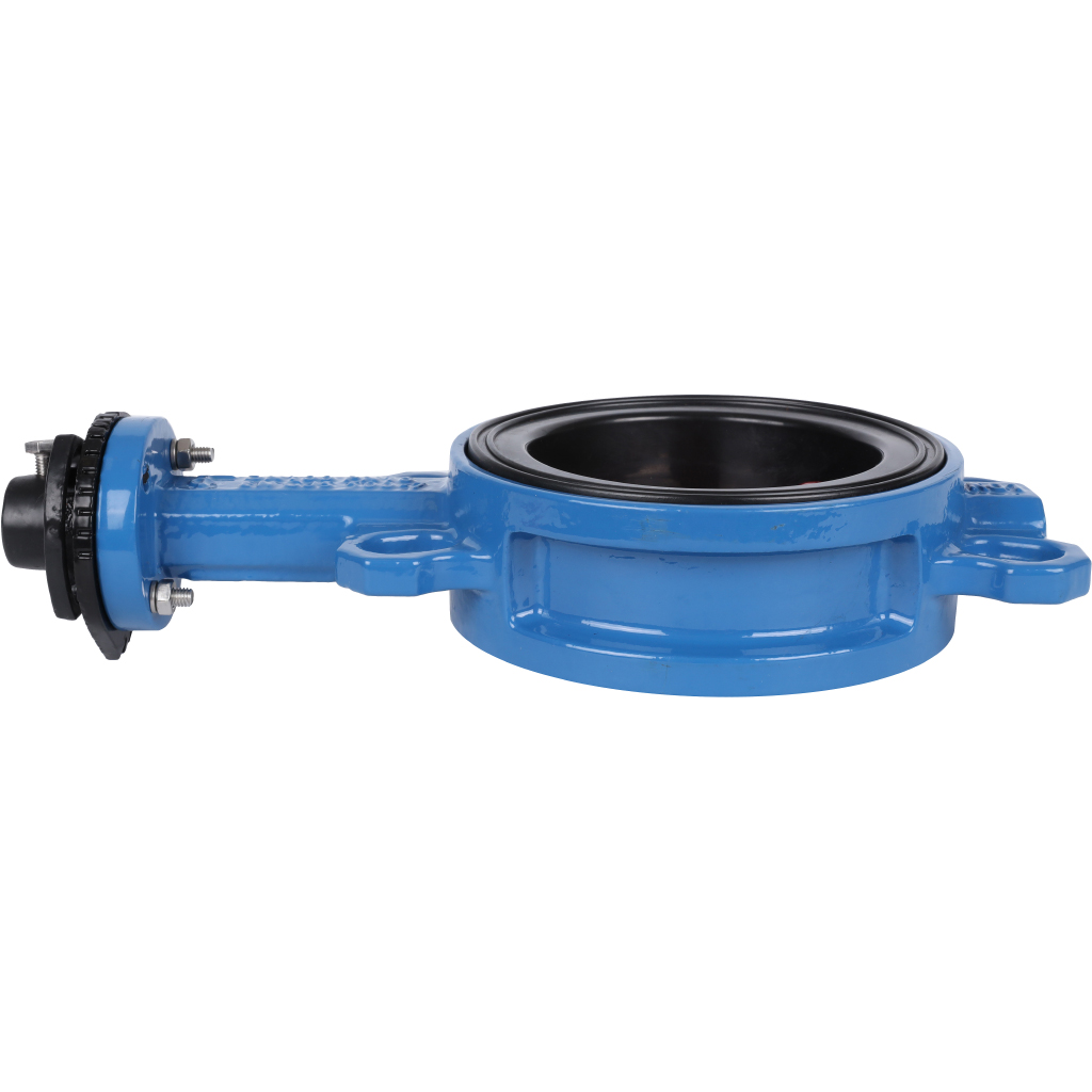 Затвор поворотно-дисковый Tecofi VPI4448 DN 100 PN 16 межфланцевый с ручкой из чугуна EPDM, VPI4448-02EP0100