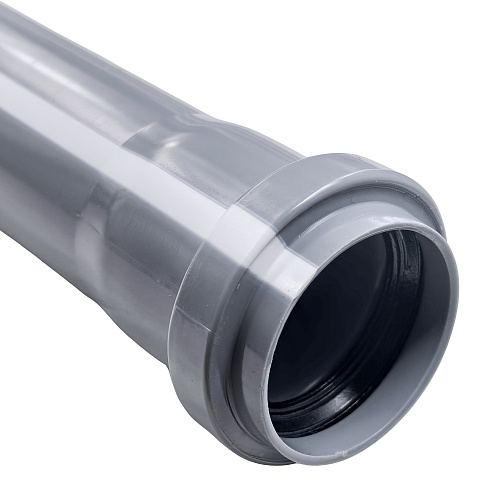 Труба ВК ПП 40х1,8х500,серый, РТП