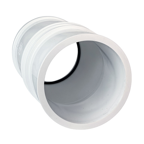 Патрубок ELITE компенсационный МК МПП 160, белый, РТП