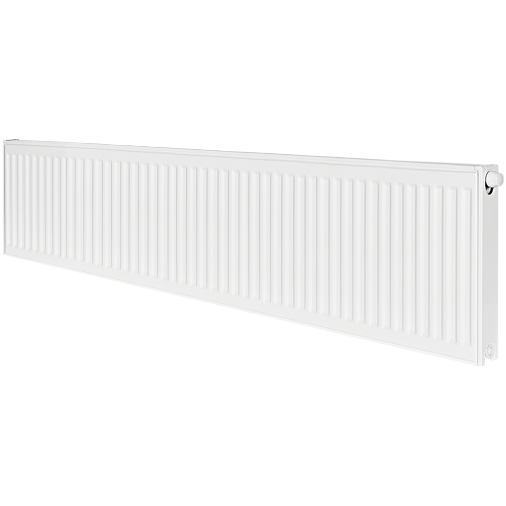 Радиатор стальной панельный ROMMER RRS-2020 21/400/1200Ventil нижнее правое подключение