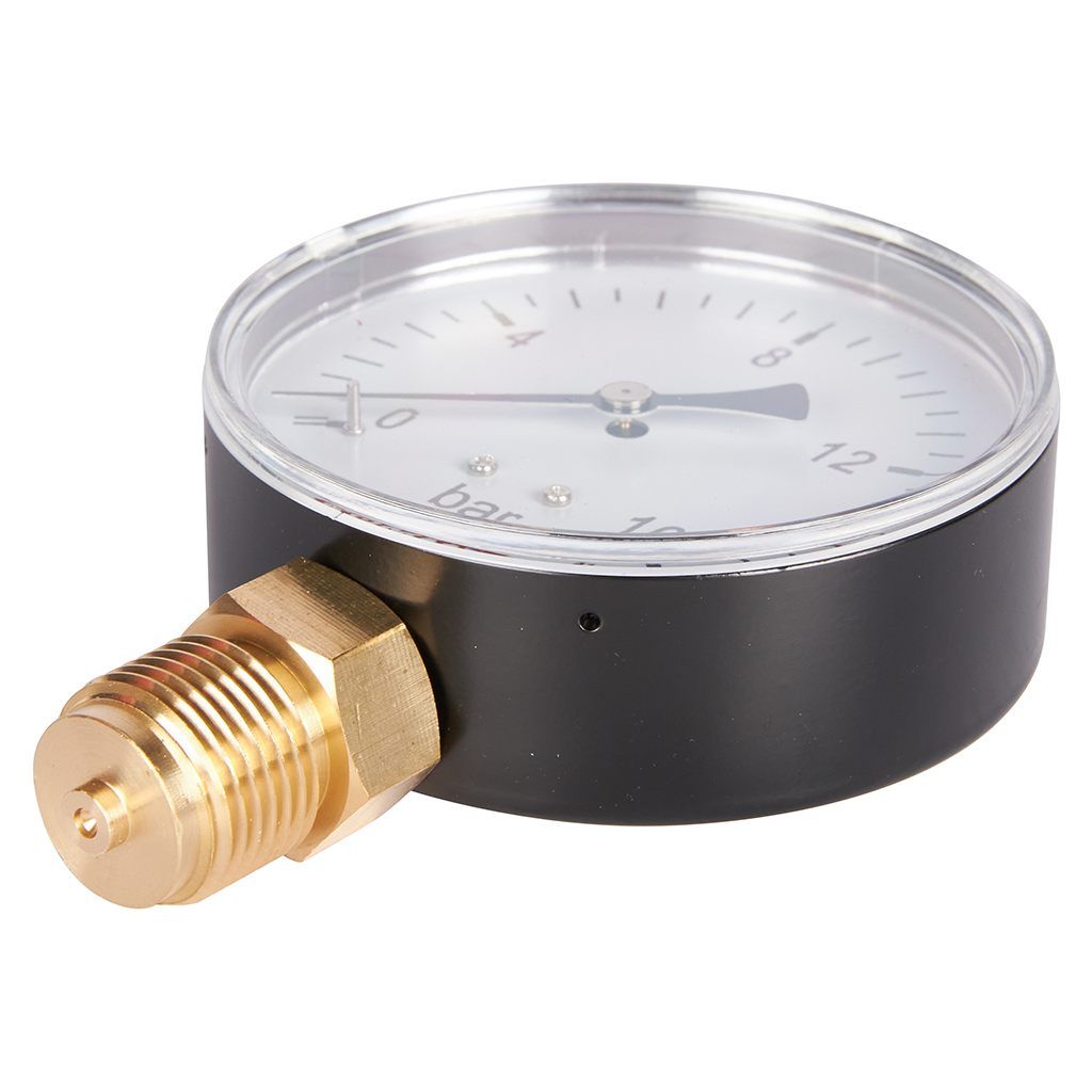 Манометр радиальный ROMMER 80 мм 1/2