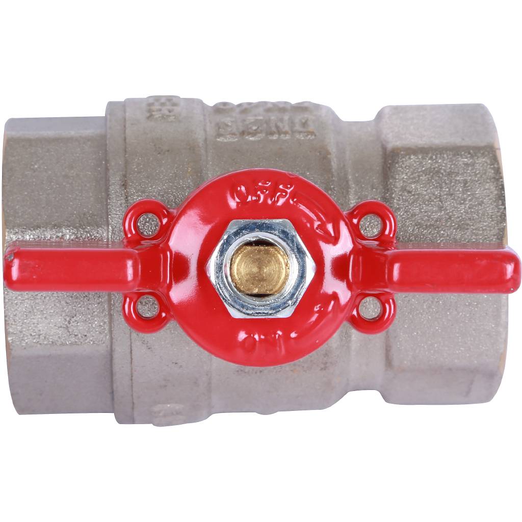 Кран шаровой ROMMER 1 ВН/ВН, ручка бабочка, RBV-0003-0110225