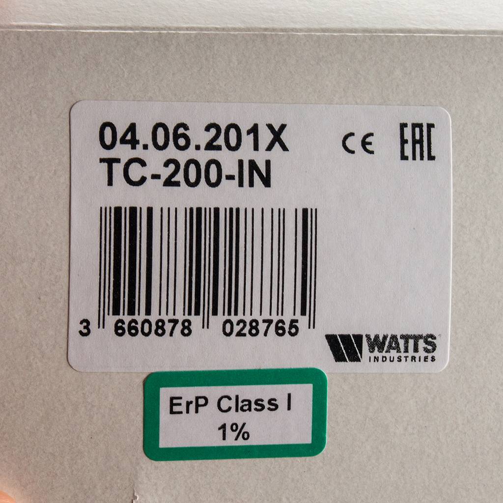 Погружной термостат Watts TC 200/IN, 10013484