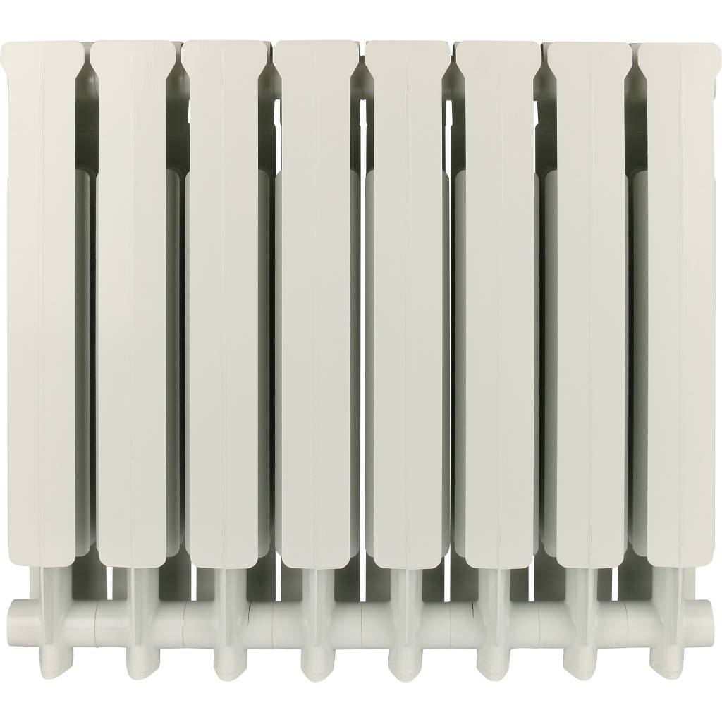 Радиатор алюминиевый Global VOX EXTRA 500 8 секций боковое подключение (белый RAL 9010), 83545